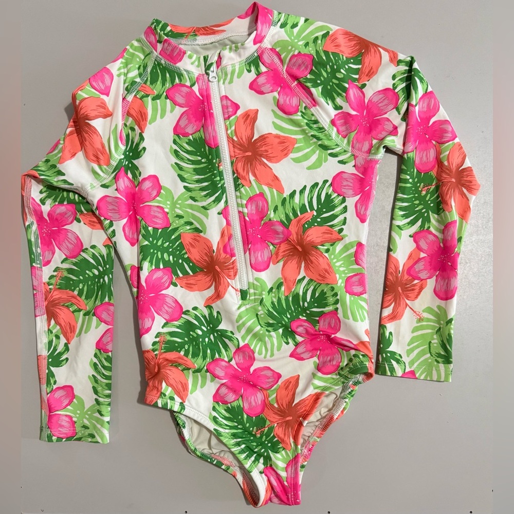 Wonder Nation Girl's One-Piece Swimsuit